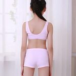 4sets/lot Puberty Young girl student Teenagers cotton underw