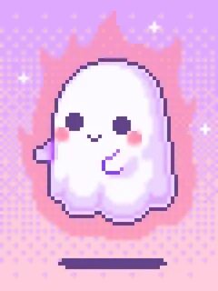 Dancing Ghost. By Super Pixel Witch Anime pixel art, Pixel a