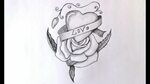 Pencil Drawings Of Hearts And Roses - pic-dome