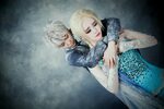 Jack Frost&Elsa 💕 love, disney и cosplay
