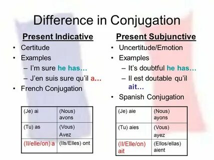 How to use the Subjunctive in French - ppt video online down