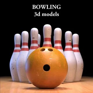 bowling pin 3d asset low poly cgtrader