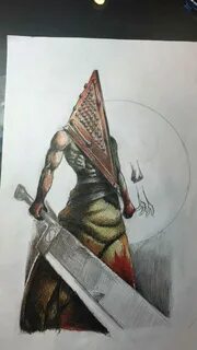 Pyramid Head Silent Hill Draft Tattoo by Hari Shing Silent h