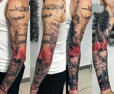 75 Poppy Tattoo Designs For Men - Remembrance Flower Ink Pop