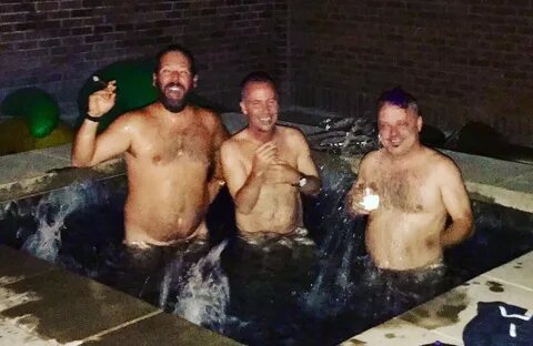 bert kreischer on Twitter: "Naked hot tub time at Wende's ho