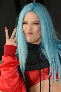 Halsey Blue Hair - Halsey - Performs on NBC's "Today" Show a