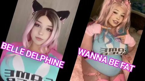 Deepfake Belle Delphine wanna be fat - YouTube