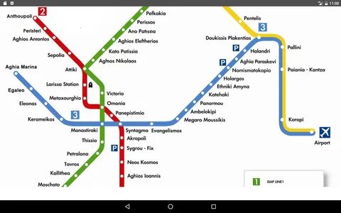 Android 用 の Athens Metro Map 2017 APK を ダ ウ ン ロ-ド