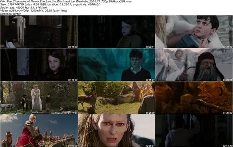 Narnia Günlükleri: Aslan, Cadı ve Dolap 2005 - 1080p 720p 48