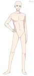 Anime Boy Reference Male Drawing Base - Xaxa Wallpaper