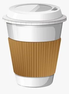 Coffee Cup Clipart Latte - Coffee Cup No Background, HD Png 