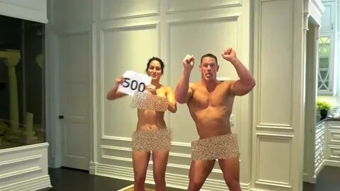 Fuera ropa! Nikki Bella y John Cena se desnudan