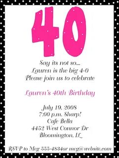 undefined 40th birthday invitations, 40th birthday invitatio