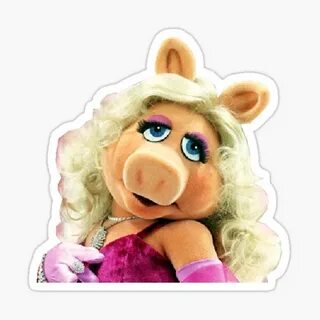 "Miss piggy meme" Sticker for Sale by Omeris Redbubble