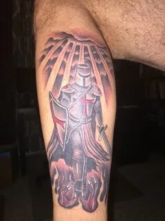Phil's new tattoo. Ephesians 6, putting on the armor of God.