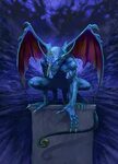 Blue Imp: Reclaim Fantasy demon, Character art, Fantasy race