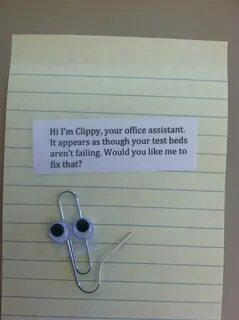 HI I'M CLIPPY, YOUR OFFICE ASSISTANT!!! Office assistant, Pi
