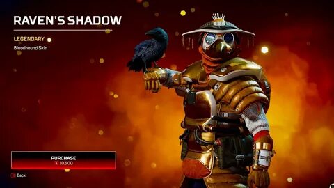 Apex Legends Shop Update! Legendary Raven's Shadow Bloodhoun