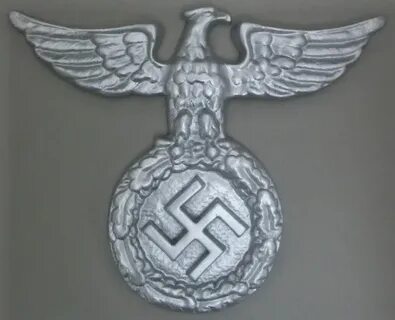 Early NSDAP Door Eagle - Silver: Kelleys Military