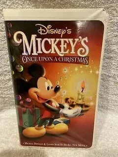 Уолт Disneys испеклась однажды в Рождество кассеты Vhs домаш