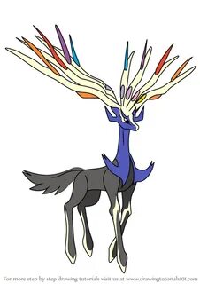 Learn How to Draw Xerneas from Pokemon (Pokemon) Step by Ste