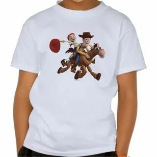 Toy Story 3 - Woody Jessie T-Shirt Zazzle.com Disney tshirts