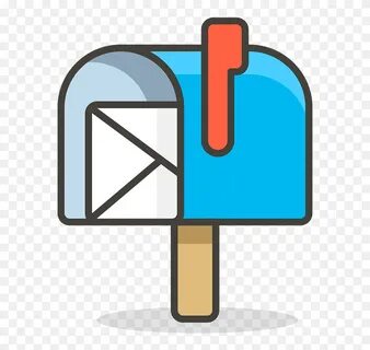 Download Open Mailbox With Raised Flag Emoji Clipart - Mailb