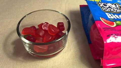 Jolly Rancher Filled Bites Review - YouTube