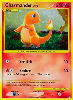 Charmander Holo amazing colorways