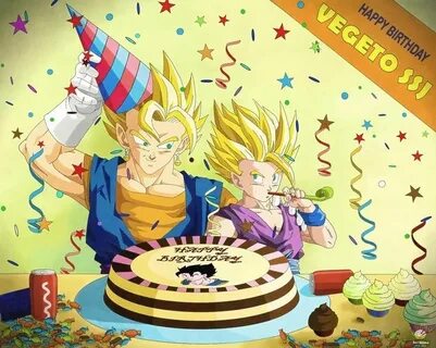 Dragon Ball Z Happy Birthday cakepins.com Dragon ball goku, 