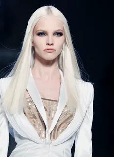Magdalena Long white hair, Nordic blonde, Brown blonde hair