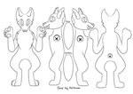 Fursuit Drawing Base at PaintingValley.com Explore collectio