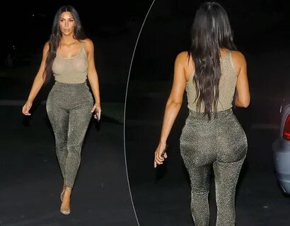 Kim Kardashian Camel Toe