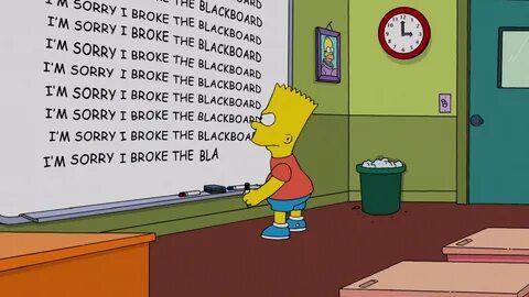 File:Black-Eyed Please chalkboard gag.png - Wikisimpsons, th