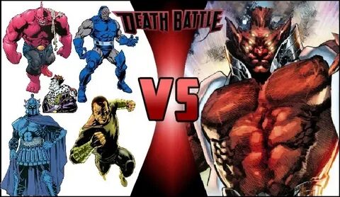 Darkseid, Despero, Ares, Black Adam and Joker vs The Demon T