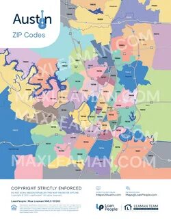 Zip Code Austin Texas Map