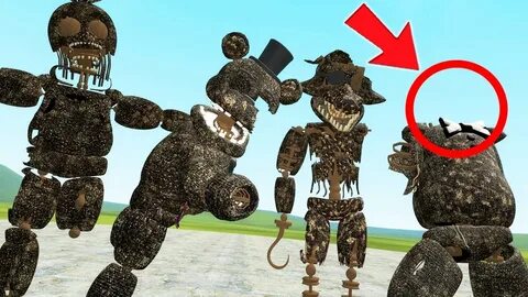 BURNT ANIMATRONICS! FINAL NIGHTS 2 PILL PACK MOD (Gmod FNAF 