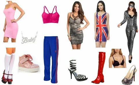 Make Your Own Spice Girls Costume Sporty spice costume, Spic