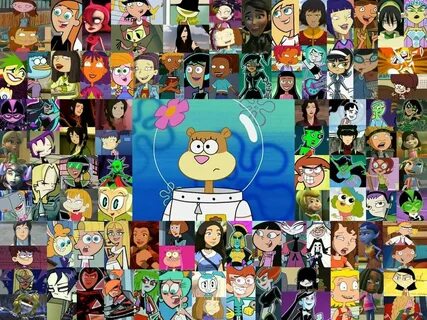 Fictional Females- Nickelodeon Female cartoon characters, Ca
