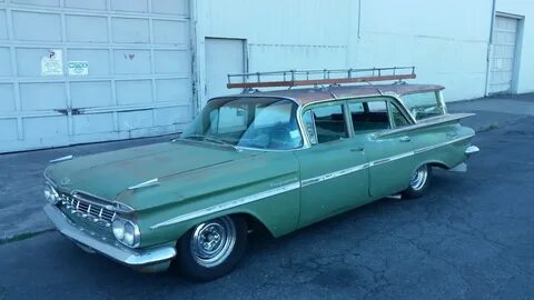 SOLD 1959 Chevy Kingswood station wagon for sale 5.3L LS ori