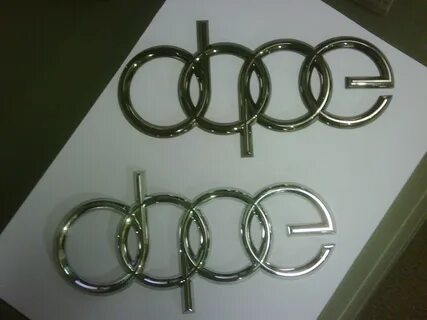 EBAY Find - Audi Dope Emblem's
