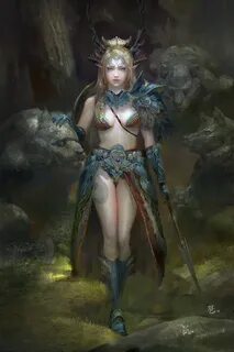Druid by MichaelCTY on deviantART Fantasy women, Fantasy art