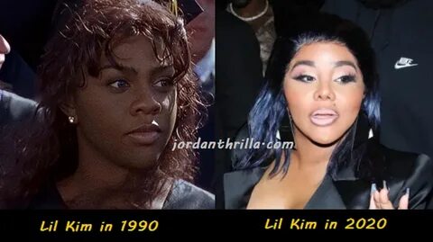 Rare Pictures of Lil Kim In Highschool Before Plastic Surger