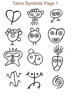 Taino Symbols Book Tattoo Ideas