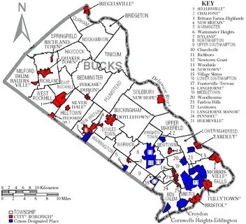 Bucks County Zip Code Map - San Antonio Map