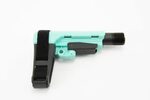 Sb Tactical Mini Pistol Brace W/ Pistol Buffer Tube - Burnt 