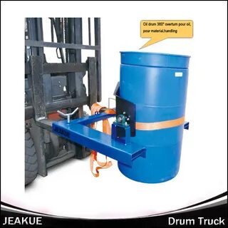 55 Gallon Plastic Drum Forklift Attachment Oil Drum Lifting 
