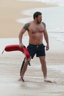 Ben Affleck Shirtless in Hawaii March 2018 POPSUGAR Celebrit