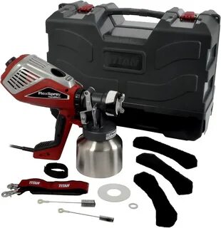 Titan Tool 0524093 FlexSpray Paint Sprayer, Great for Interior, Exterior an...