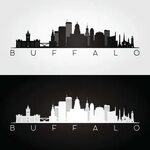 Background Of A Buffalo Outline Сток видеоклипы - iStock